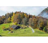 GLHUIOZ Puzzle Adulte 1500 Pièces coloré Artisanat Cadeau Famille Classique 3D Jouet en Bois Cadeau Unique Décoration Intérieure Paysages,87x57cm