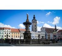 GLHUIOZ Puzzle Adulte 1500 Pièces coloré Artisanat Cadeau Famille Puzzle Classique 3D Puzzle Jouet en Bois Cadeau Unique Décoration Intérieure Sculptures de fontaines en République tchèque 87x57cm