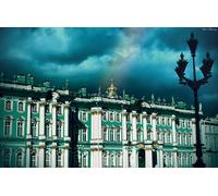 GLHUIOZ Puzzle Adulte 1500 Pièces DIY Art De Mur Moderne Cadeau Unique Home Decor Ermitage de Saint-Pétersbourg 87x57cm