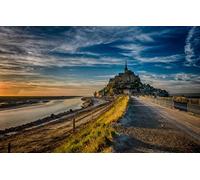 GLHUIOZ Puzzle Adulte 1500 Pièces Paysages Artisanat Cadeau Famille Classique 3D Jouet en Bois Cadeau Unique Décoration Intérieure,France,87x57cm