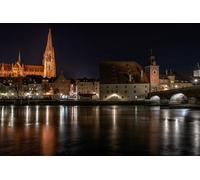 GLHUIOZ Puzzle Adulte 1500 Pièces Puzzle 3D Affiche Salon Mur Art Creative Abstraite Hdpictures Décor À La Maison Ponts Rivières Allemagne 87x57cm