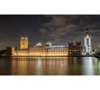 GLHUIOZ Puzzle Adulte 1500 Pièces Puzzle 3D Affiche Salon Mur Art Creative Abstraite Hdpictures Décor À La Maison Angleterre Rivières Londres Big Ben 87x57cm