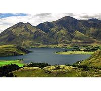 GLHUIOZ Puzzle Adulte 500 Pièces Paysages Artisanat Cadeau Famille Classique 3D Jouet en Bois Cadeau Unique Décoration Intérieure,Nouvelle-Zélande,52x38cm