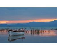 GLHUIOZ Puzzle Adulte 500 Pièces Puzzle 3D Affiche Salon Mur Art Creative Abstraite Décor À La Maison Türkiye,lac Beysehir,Montagnes du Taurus,52x38cm