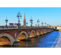 GLHUIOZ Puzzle Adulte 500 Pièces Puzzle 3D Affiche Salon Mur Art Creative Abstraite Hdpictures Décor À La Maison Ponts 52x38cm