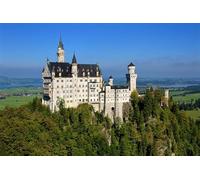 GLHUIOZ Puzzle Adulte - Puzzle 1000 p - Adultes et Enfants dès 14 Ans - Puzzle de qualité supérieure Neuschwanstein Allemagne 75x50cm