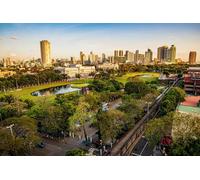 GLHUIOZ Puzzle Adulte - Puzzle 1000 p Parcs des Philippines Manille Intramuros 75x50cm