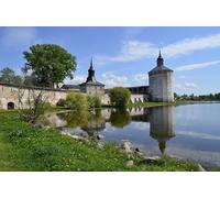 GLHUIOZ Puzzle Adulte - Puzzle 1000 pièces - pour Adultes et Enfants dès 14 Ans - Forteresse Russe de Kirillov 75x50cm