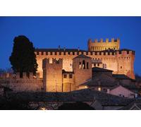 GLHUIOZ Puzzle Adulte - Puzzle 500 p - Challenge Puzzle - Forteresse Italie 52x38cm