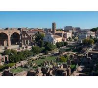GLHUIOZ Puzzle Adulte - Puzzle 500 p - Challenge Puzzle - Italie Rome Ruines Forum Romain Musée 52x38cm