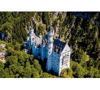 GLHUIOZ Puzzle Paysage | Puzzle 1000 Pieces | Puzzle Adulte | Puzzles Classiques | Neuschwanstein Allemagne Bavière 75x50cm