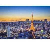 GLHUIOZ Puzzles de 1000 pièces pour Adultes et Enfants à partir de 12 Ans, Tokyo Japon 75x50cm