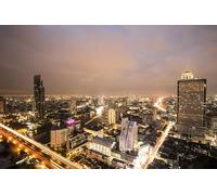 GLHUIOZ Puzzles de 1500 pièces pour Adultes et Enfants à partir de 12 Ans, Bangkok Thaïlande Mégapole 87x57cm