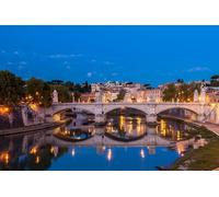 GLHUIOZ Puzzles pour Adultes 1000 PièCes Puzzles Bois Puzzle Hands on Game Famille DéCoration Rivières de Rome, Italie 75x50cm