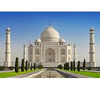 GLHUIOZ Puzzles pour Adultes 1500 PièCes Puzzles Puzzle Hands on Game Famille DéCoration Temples Inde Taj Mahal 87x57cm