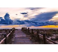 GLHUIOZ Puzzles pour Adultes 500 PièCes Bois Hands on Game Famille DéCoration,Andalousie,Playas De Almeria,52x38cm