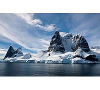 GLHUIOZ Puzzles pour Adultes 500 PièCes Bois Hands on Game Famille DéCoration Glace,52x38cm