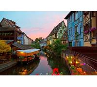 GLHUIOZ Puzzles pour Adultes 500 pièces France Colmar 52x38cm