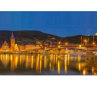 GLHUIOZ Puzzles pour Adultes 500 PièCes Puzzles Bois Puzzle Hands on Game Famille DéCoration Allemagne Rivières Ponts 52x38cm