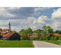 GLHUIOZ Puzzles pour Adultes 500 PièCes Puzzles Bois Puzzle Hands on Game Famille DéCoration Allemagne Bavière 52x38cm