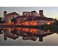 GLHUIOZ Puzzles pour Adultes 500 PièCes Puzzles Bois Puzzle Hands on Game Famille DéCoration Rivières de la République tchèque 52x38cm