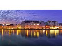 GLHUIOZ Puzzles pour Adultes 500 PièCes Puzzles Puzzle Hands on Game Famille DéCoration Allemagne Rivières Landshut Bavière 52x38cm