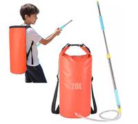 GLHYUOP 20000ml Pistolet à Eau Sac à Dos,Pistolet à Eau ExtéRieur avec RéServoir De Grande Capacité Bretelles RéGlables Jouet De Batailles D’Eau, pour Plage/Piscine/ExtéRieur