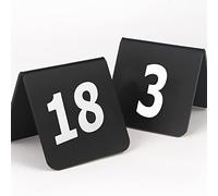gli ospiti prenotano segnaletica del posto, Acrylic 1-25/50/100, Black Acrylic Place Cards 80×80mm, Wedding Marriage Anniversary Events Party Supplies,Restaurant(1 to 25)