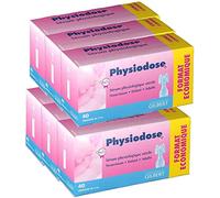 Glibert Physiodose Sérum physiologiques Lot de 6 boîtes de 40 unidoses