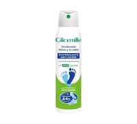 GLICEMILLE | Déodorant Pieds & Chaussures, avec Menthol et Camomille BIO, Rafraîchissant et Anti-Odeur, Efficacité 24h, 150 ml
