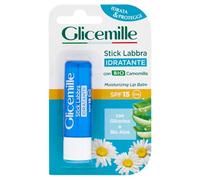 GLICEMILLE | Stick Lèvres Hydratant, SPF 15, avec Camomille BIO, Glycérine et Aloe BIO, 5,5 ml