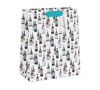 Glick Grand sac cadeau, Cheers to You, 315 x 260 x 135 mm, sac de luxe recyclable pour anniversaires et célébrations