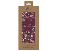 Glick Lot de 4 feuilles de papier de soie pour cadeaux de Noël (quatre feuilles)