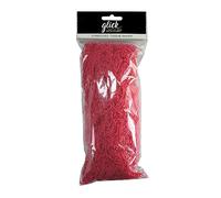 Glick Papier de soie déchiqueté de luxe, parfait pour une utilisation dans l'emballage cadeau, l'art et l'artisanat, 30 GM, rouge (l'emballage peut varier)