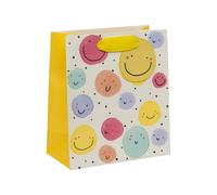 Glick Sac cadeau de taille moyenne, Giggle Piggle, 225 x 200 x 100 mm, sac de luxe recyclable pour anniversaires et célébrations