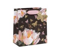 Glick Sac cadeau de taille moyenne, motif canard opulent, 225 x 200 x 100 mm, sac recyclable de luxe pour anniversaires et célébrations