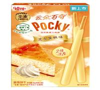 Glico Pocky saveur cheesecake, biscuit enrobé, 48 g
