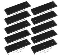 Glide Bunk Enders Set - Boat Trailer Slick Pads, 10 fois toboggans marins durables | Panneaux de guidage à faible friction, accessoires de remorques lourds pour charger des bateaux avec contr