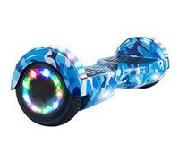 GlidingShark Hoverboard Camouflage marine 6.5 Pouces Bluetooth LED Cadeau super Camouflage marine G