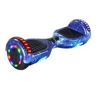 GlidingShark Hoverboard Galaxie bleue 6.5 Pouces Bluetooth LED Cadeau super Galaxie bleue G