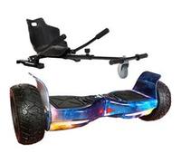 GlidingShark Hoverboard Gyropode 8.5,Self-Balancing Scooter Hummer SUV, Bluetooth ,700W Galaxie +Hoverkart Noir Galaxie G