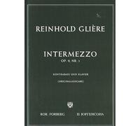Gliere R. M. - Intezzo Op. 9,1 - Contrebasse Et Piano