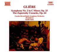 Gliere – Symphonie n°2 « Les Cosaques Zaporogues, op.64 » – CD – NAXOS