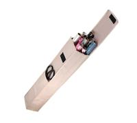 Glifora Organiseur de papier cadeau - Sac de rangement étanche pour papier cadeau, support de rouleaux de papier cadeau avec poignée renforcée et poche latérale pour 9 rouleaux standard