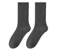 Glifora Thickened Thermal Winter Socks, Fleece Lined Crew For Men | Soft cotton blend with plush fleece lining, designed for extreme cold outdoor activities