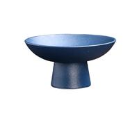 GLigeT Base Plateau à Pieds Hauts en céramique de Style Chinois, décor Table, Soucoupe for Arrangement Floral Réutilisable