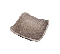 GLigeT Base Soucoupe décorative rétro en céramique, Imitation Pierre, for Arrangements Floraux Réutilisable