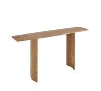 GLigeT Bout de Canapé Table d'entrée surélevée Contre Le Mur, Long Bureau en Bois dans Couloir ou Passage(XS)