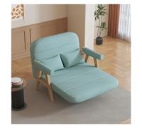 GLigeT Chambre Canapé-lit, canapé-lit avec accoudoir, Moderne Dossier réglable, canapés Convertibles for Salons, Bureaux, Petits espaces, Appartements Utilisation Polyvalente(Blue,100cm)