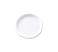 GLigeT Desserts Assiette à dîner ronde en céramique assiette pain décorative adaptée la décoration de Photo bijoux blanche En-cas